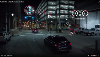 Audi praat met verkeerslichten
