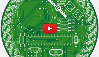 Eenvoudig te bouwen programmeerbare LED-cirkel