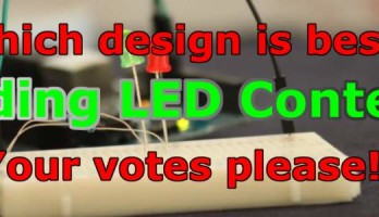 Wie heeft de beste fading LED-schakeling ontworpen? U kunt nu stemmen...