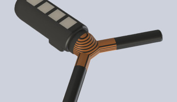 MIT-onderzoekers hebben een inslikbare sensor ontworpen die een paar weken in de maag kan blijven zitten en draadloos kan communiceren met een extern apparaat. Bron: MIT