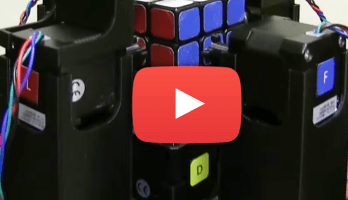 Rubik's kubus opgelost in één seconde!