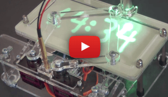 Laser Time Writer: ombouwkit voor zandklok