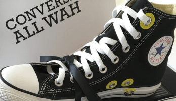 Te gek! Converse sneakers met ingebouwd wah-wah pedaal