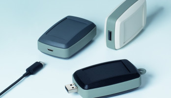 Mini-behuizingen met standaard USB-uitsparingen