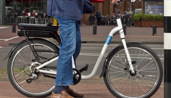 SOFIE kan de veiligheid van (oudere) fietsers in het verkeer vergroten (foto: Universiteit Twente).