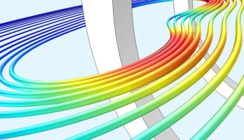 Hoe modelleer je geleiders in tijdsafhankelijke magnetische velden?