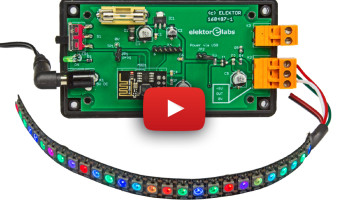 Bestuur NeoPixel LED-strips met een ESP8266-webserver