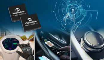 Microchip levert de kleinste automotive maXTouch controllers