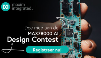 Doe mee aan de max78000 AI ontwerpwedstrijd