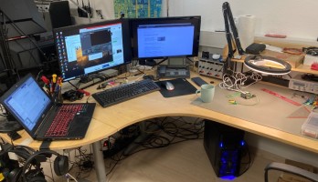 Een Werkruimte van een Elektor Engineer voor Embedded Software Development