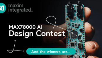 MAX78000 AI Design Contest: De winnaars