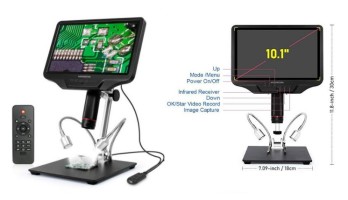 Werk nauwkeurig met de Andonstar digitale microscoop AD409 