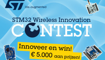 Creatief met draadloze communicatie tijdens de STM32 Wireless Innovation Design Contest