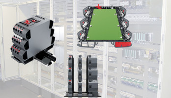 Modulaire slanke DIN-rail behuizingen