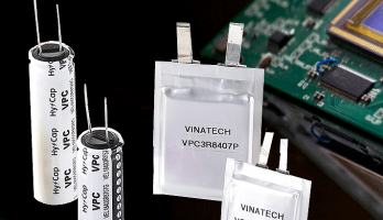 Hybride supercapacitor in pouch-behuizing