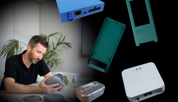 Complete assemblage elektronicabehuizing