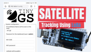 Satelliettracking met behulp van LoRa: Het TinyGS-netwerk brengt gegevens uit de ruimte naar de aarde