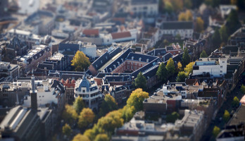 Amsterdam Historisch Museum vanuit de lucht. Foto: Sebastiaan ter Burg. CC BY-SA-2.0