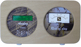 Post project 42: Rest-van-de-Dag-klok