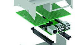 Universele DIN-rail behuizing voor Raspberry-Pi