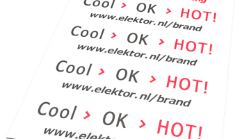 Elektor-thermosticker