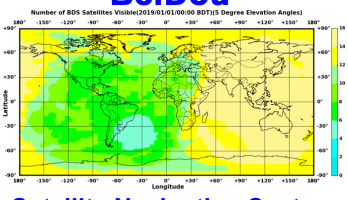 Huidige satellietdekking van BeiDou. Afbeelding: BeiDou.