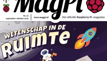 MagPi 10 gaat naar de ruimte 