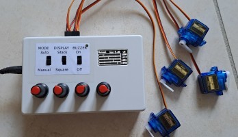 Super Servo Tester Rev 2 met RP2040