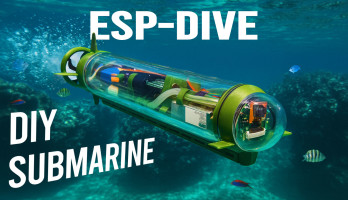 Bouw een ESP32 FPV-onderzeeër – Het ESP-DIVE-project 
