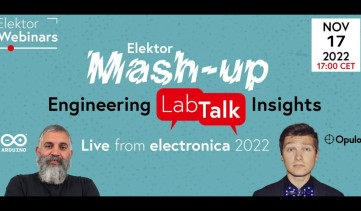 Elektor Mash-up: Live from electronica 2022