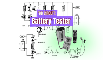 Circuit: DIY Battery Tester