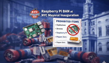 Raspberry Pi Ban at Zoran Mamdani’s NYC Mayoral Inauguration
