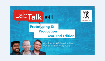 Elektor Lab Talk #41: Ein Jahr voller Prototyping, Produktion und ein Ausblick auf 2026 