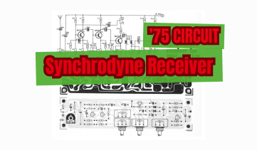 Circuit : récepteur synchrodyne sans bobine pour les bandes PO et GO