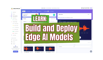 découvrez Edge Impulse Studio: Concevez et déployez facilement des modèles d’IA en périphérie