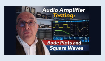 Test des amplificateurs audio à l’oscilloscope : Roberto Armani sur les signaux carrés et les diagrammes de Bode