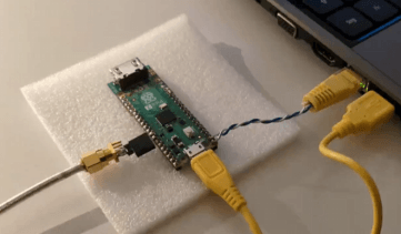 Raspberry Pi RP2040 of RP2350 bit-bangt 100 Mbit/s Ethernet