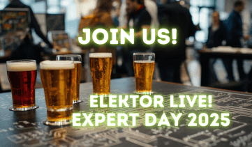 Schakelingen, code en koud bier: kom naar Elektor Live! Expert Day 2025