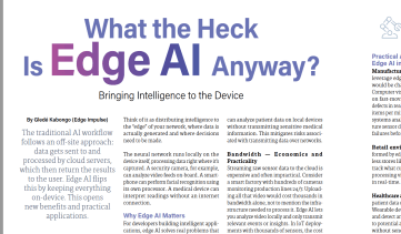 Wat is Edge-AI nu eigenlijk?
