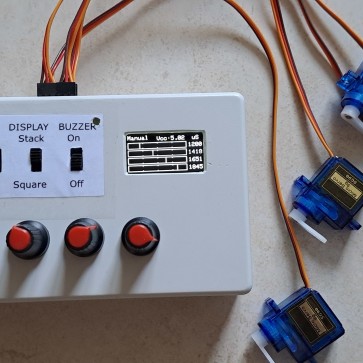 Super Servo Tester Rev 2 with RP2040