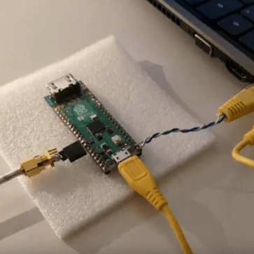 Raspberry Pi RP2040 oder RP2350 realisiert 100 Mbit/s Ethernet per Bitbanging