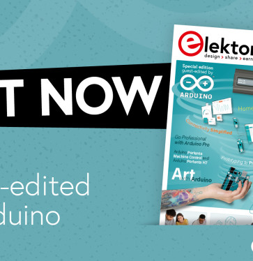 Available Now: Elektor Mag, Guest-Edited by Arduino