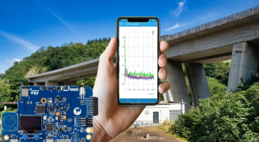 STM32WB55 Structural vibration anomaly detection with NanoEdge AI Studio 