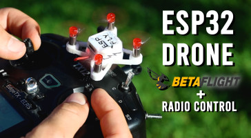 Fly your ESP32 Drone on Betaflight with Radio Controller | esp-fc Guide