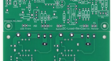 Through Hole Version der statischen und dynamischen DC Last