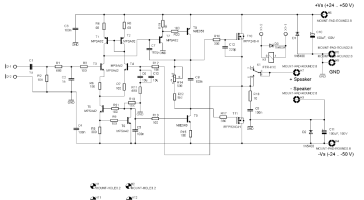 Kompakte Audio Endstufe mit IRFP240/IRFP9240