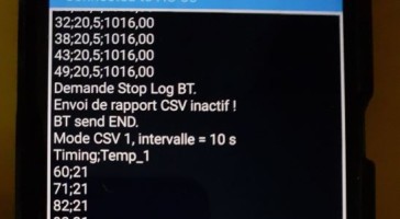 CSV Data Logging via Bluetooth HC-05 
