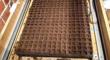 Zaaimachine voor 345cell zaaimodules