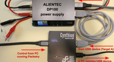 Sniffing USB with Cynthion