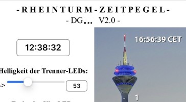Rheinturm-Clock